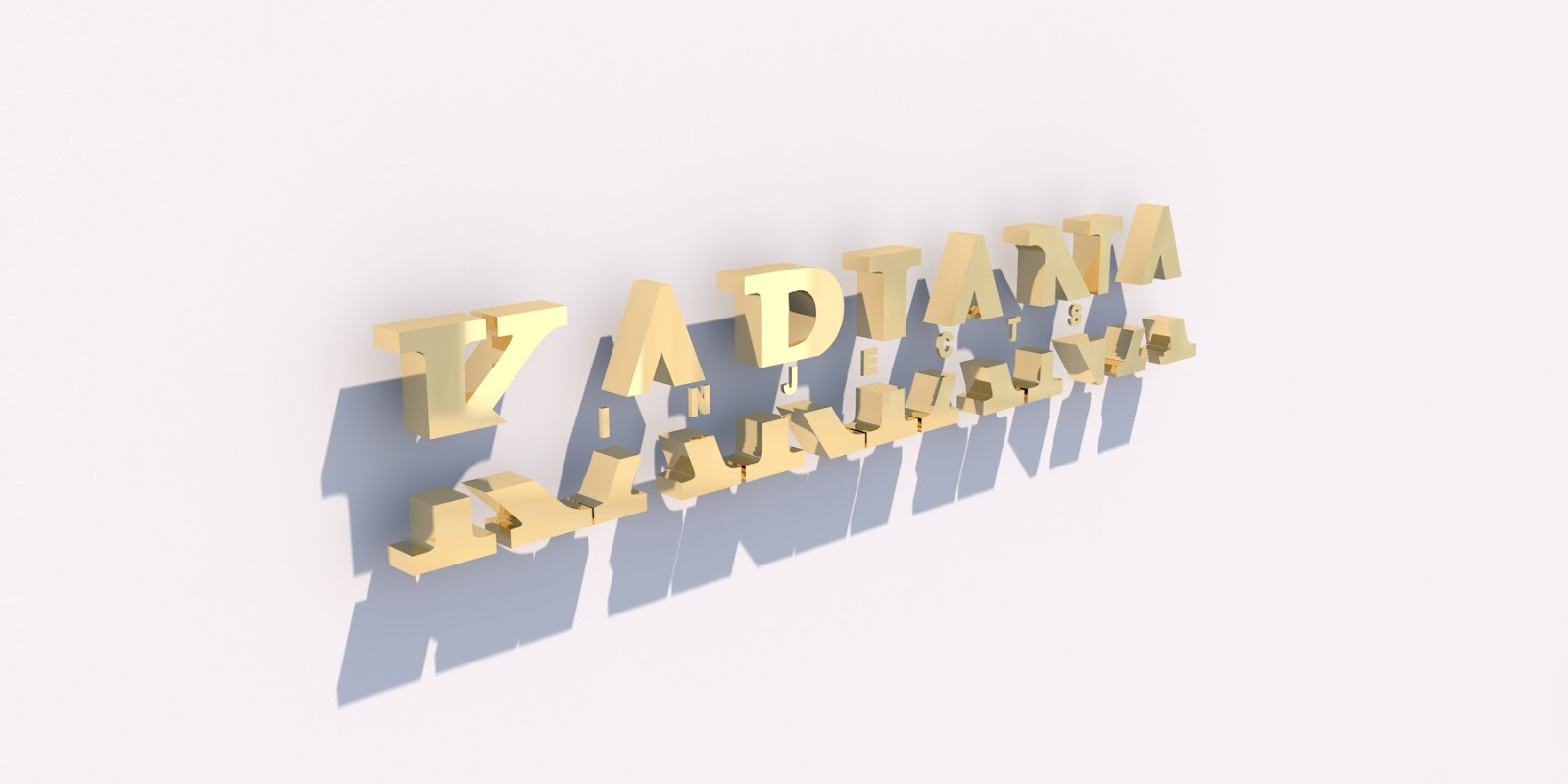 Custom Business Sign for Kariana Injects