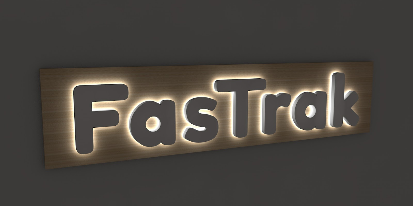 Custom Business Sign for FasTrak
