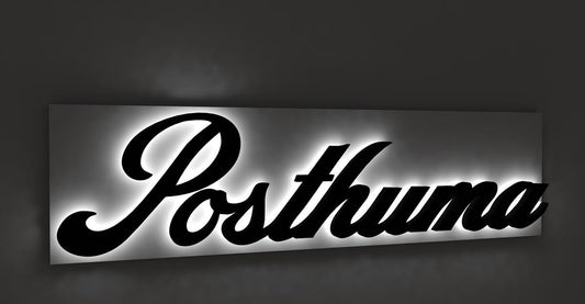 Custom Business Sign for "Posthuma" | 1-Year Warranty