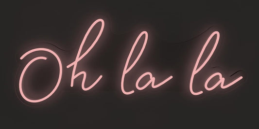 "Oh la la" - LED Neon