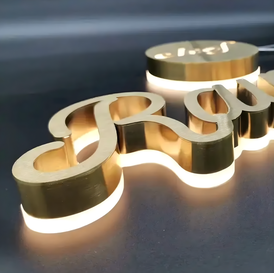 Halo-lit Channel Letters