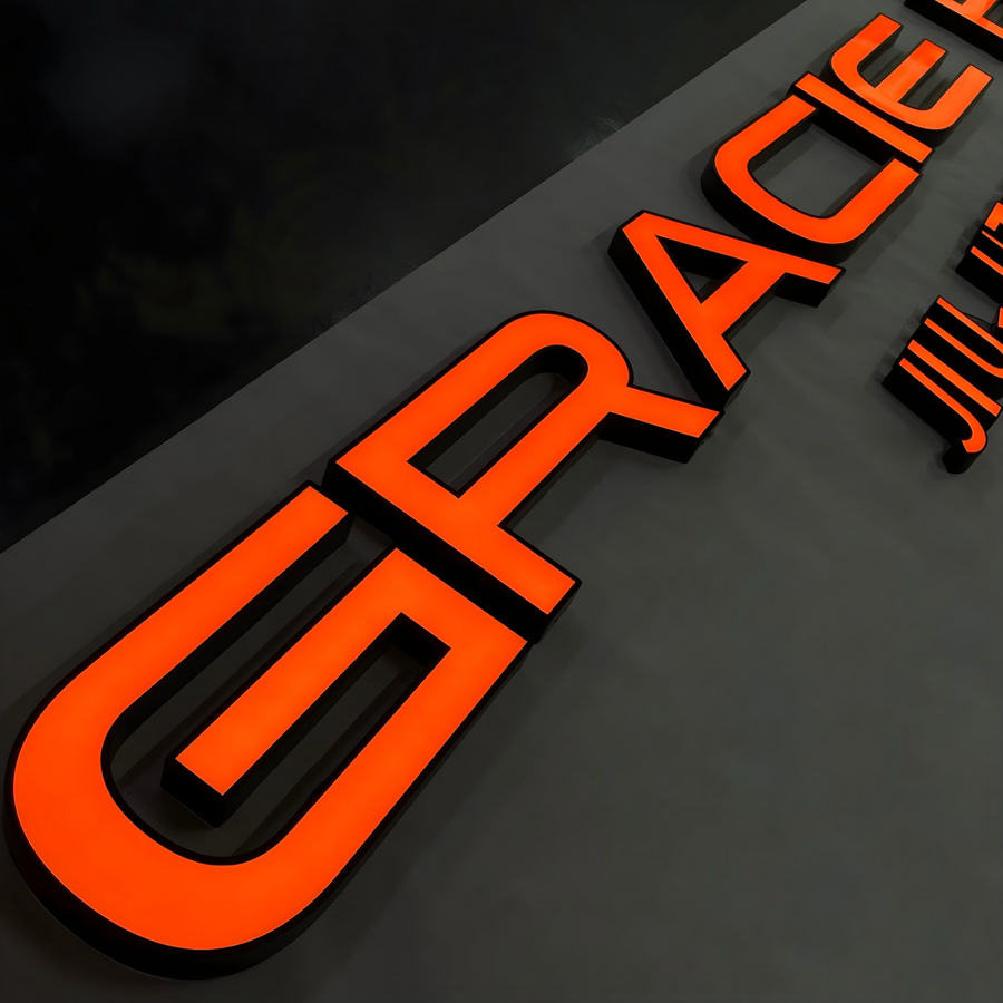 Trim-cap Front-lit Channel Letters