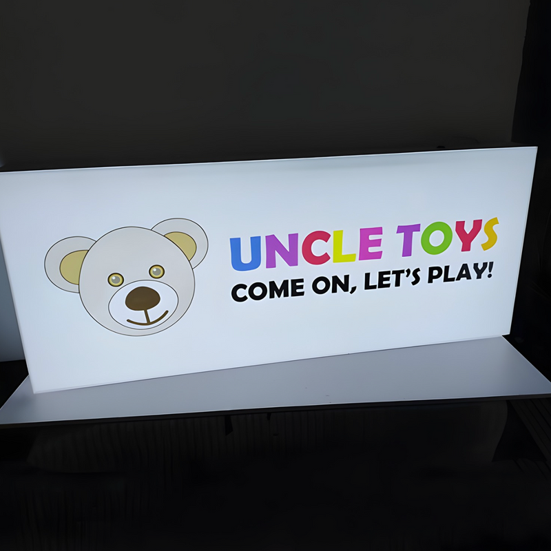 Trim-Cap Front-Lit Lightbox