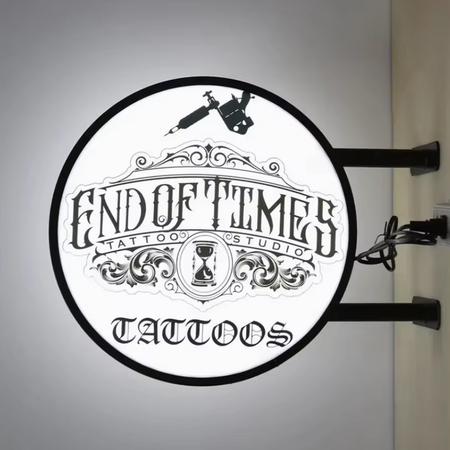 Trim-cap Blade Sign