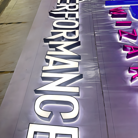 Trim-Cap Dual-Lit Channel Letters