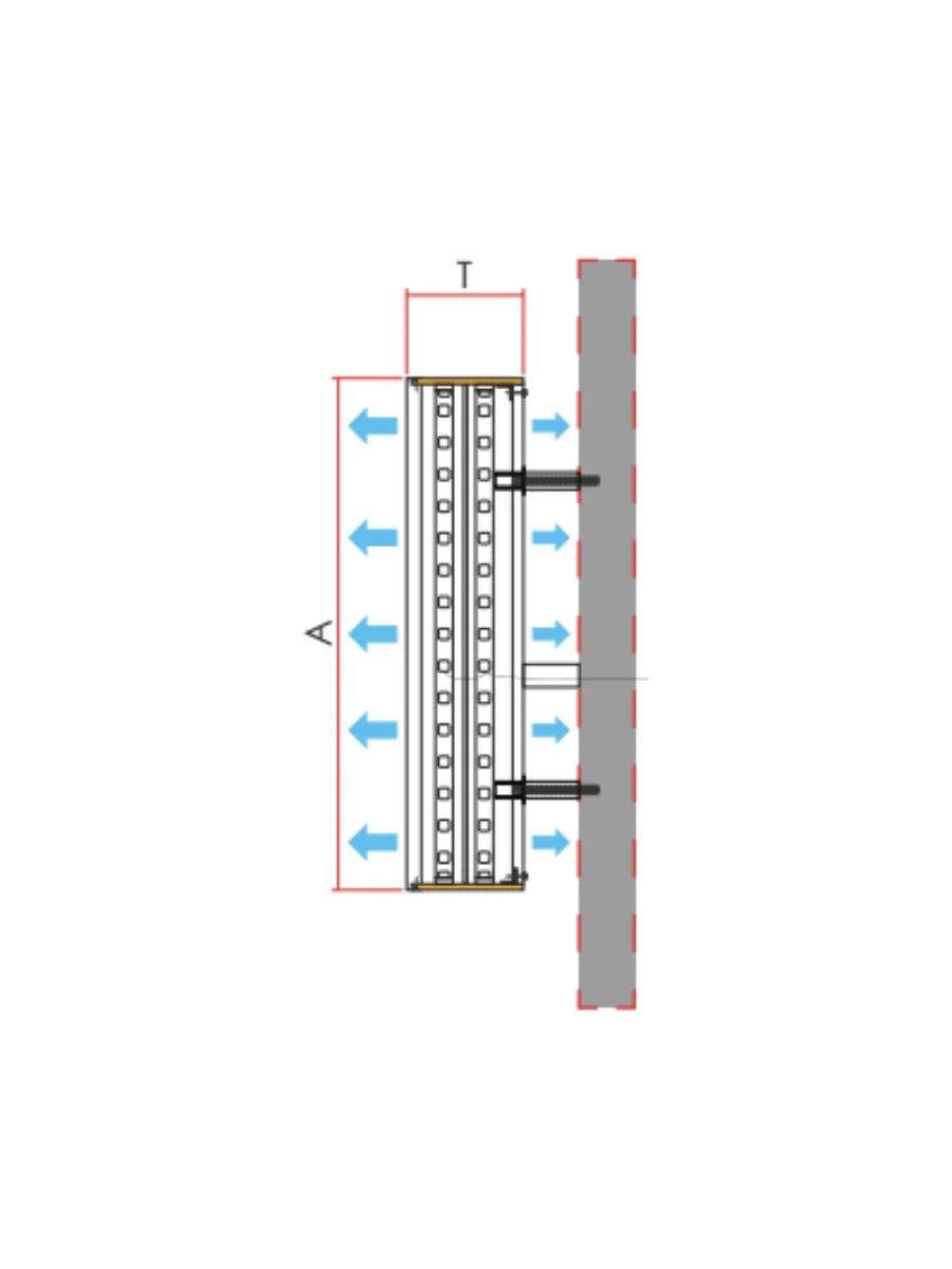 Dual-Array Trimless Dual-lit Channel Letter cross section