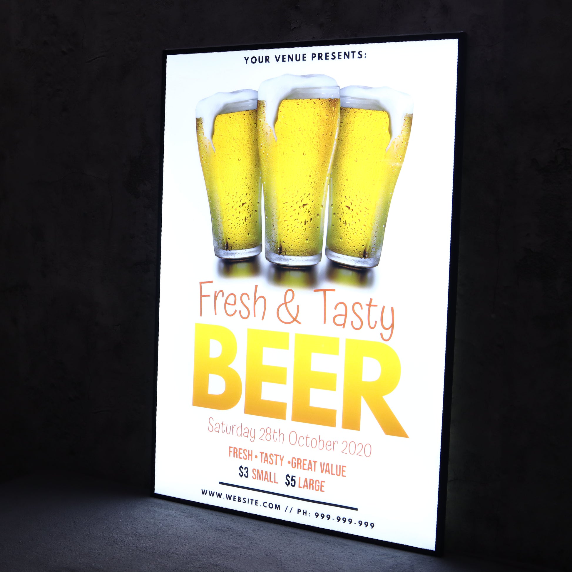 Ultra Slim Lightbox