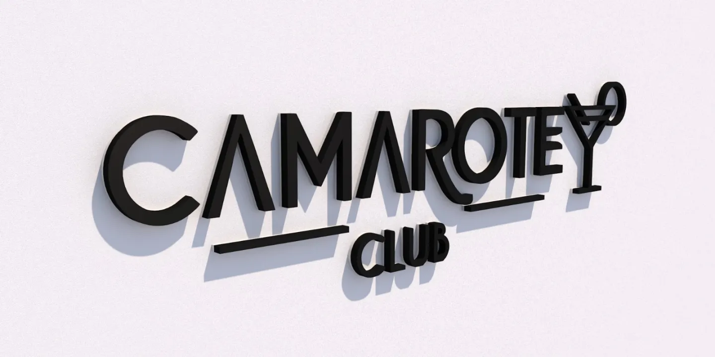 Custom Business Sign for Afranio - CAMAROTE