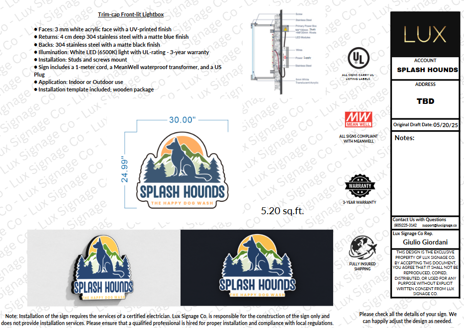 Custom Business for David : Lightbox
