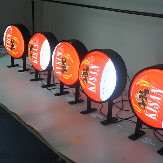 Premium vacuum-formed LED blade sign with bright illumination
