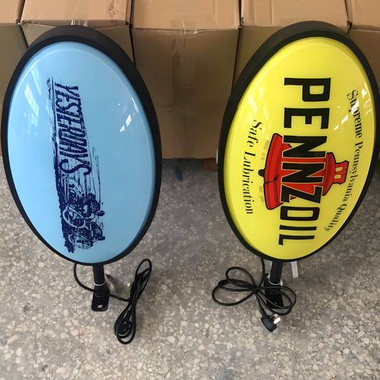 Bold vacuum-formed 3D LED blade sign for storefront visibility