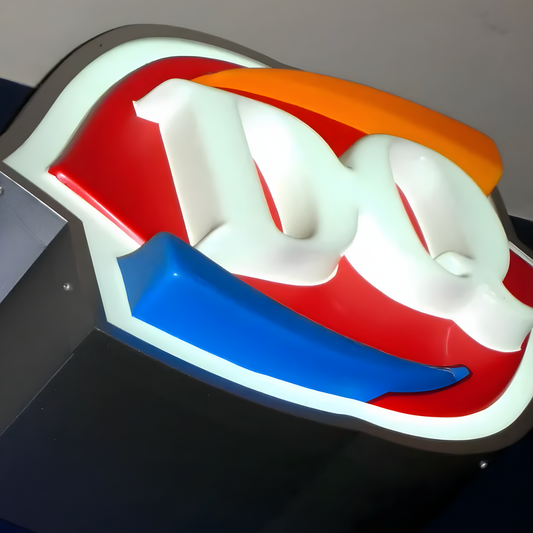 Vacuum-formed Lightbox